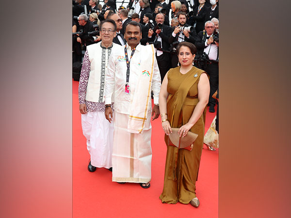 Union Minister L Murugan, Guneet Monga (Image Source: ANI Photos)