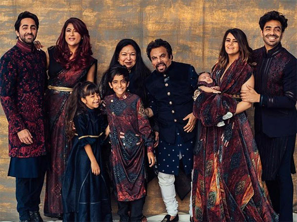 Ayushmann Khurrana's family (Image source: Instagram)