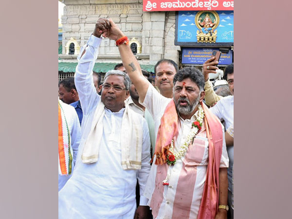 Congress leaders Siddaramaiah and DK Shivakumar (File Photo/ANI)