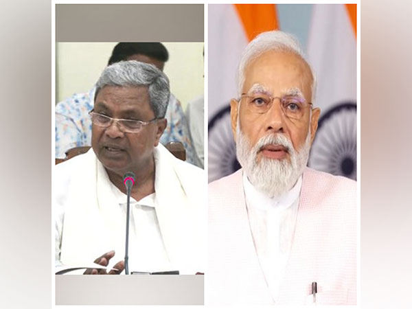 Karnataka CM Siddaramaiah, PM Modi (File Photo/ANI)