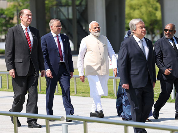 Prime Minister Narendra Modi wearing a jacket made of recycled material at G7 Summit (Photo/ANI)