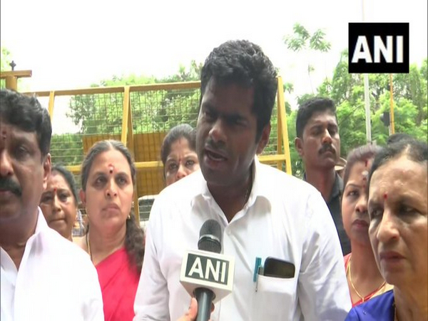 Tamil Nadu BJP president K Annamalai (Photo/ANI)