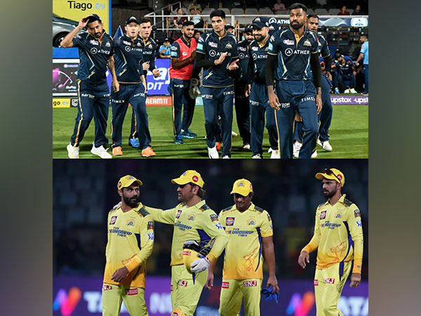 Gujarat Titans and Chennai Super Kings teams (Photo: iplt20.com)