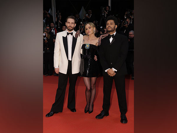 Sam Levinson, Lily-Rose Depp and Abel Tesfaye (Image source: Twitter)