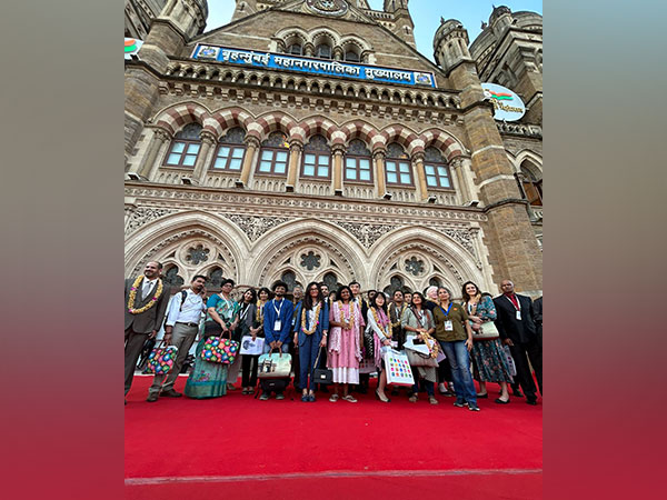 The G20 Disaster Risk Reduction Working Group (DRRWG) delegates at BMC headquarters. (Photo/ANI)