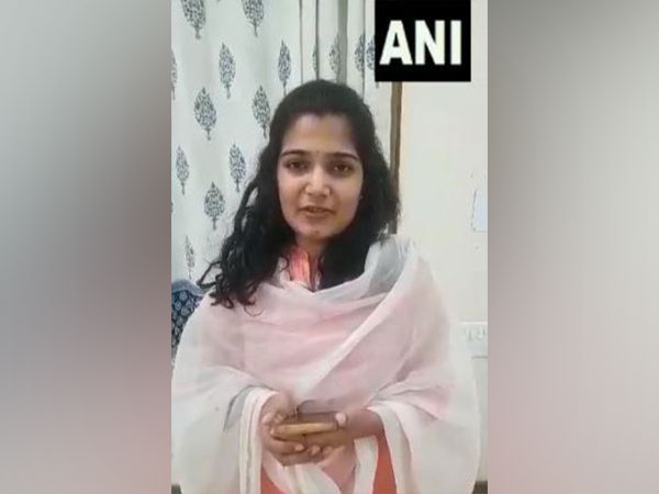 UPSC 3rd ranker Uma Harathi (Photo/ANI)