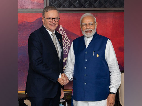 Australian PM Anthony Albanese and PM Narendra Modi. (Photo- ANI)