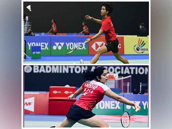 Aakarshi Kashyap and Ashmita Chaliha (Image: Badminton Association of India)