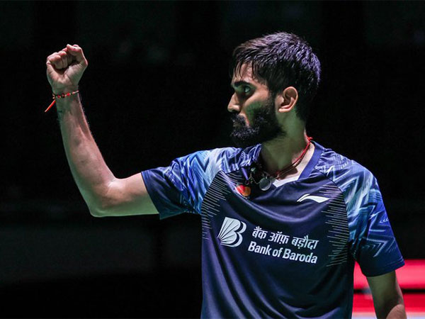 Indian shuttler Kidambi Srikanth celebrate after winning in Malaysia Masters 2023 (Image: BAI media)