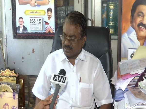 DMK spokesperson TKS Elangovan (Photo/ANI)