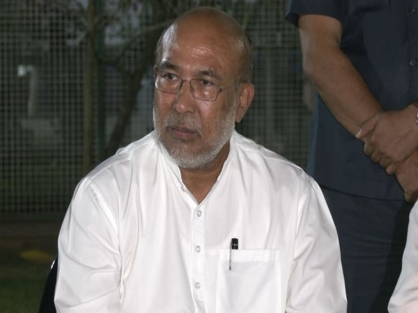 Manipur Chief Minister N Biren Singh (File Photo/ANI)