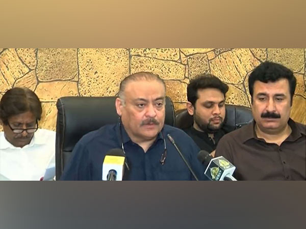 Pakistan Health Minister Abdul Qadir Patel. (Screengrab from Press Conference)
