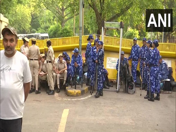 Visuals from Delhi's Jantar Mantar (Photo/ANI)