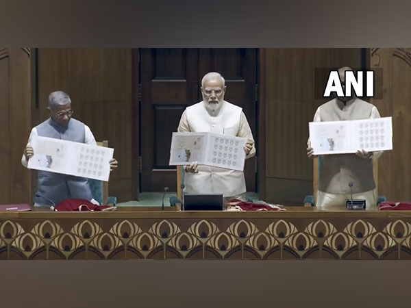 Special Rs 75 coin launched to mark inauguration of new Parliament building (Image: ANI)