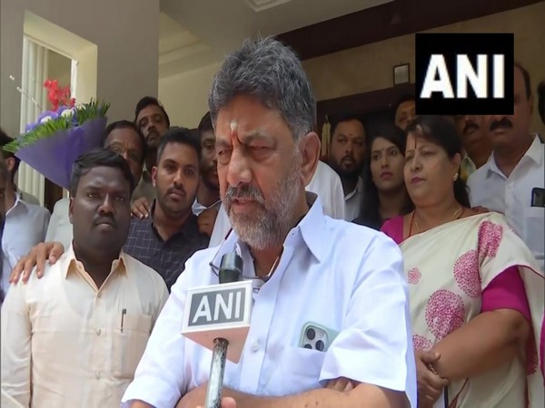 Karnataka Deputy Chief Minister DK Shivakumar. (Photo/ANI)