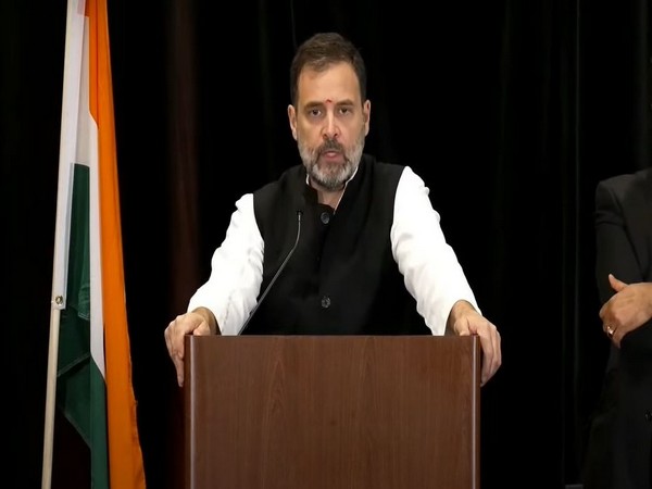 Congress leader Rahul Gandhi in San Francisco (Photo/ INC YouTube)