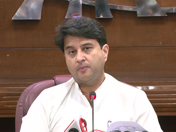 Union Civil Aviation Minister Jyotiraditya Scindia (Photo/ANI)