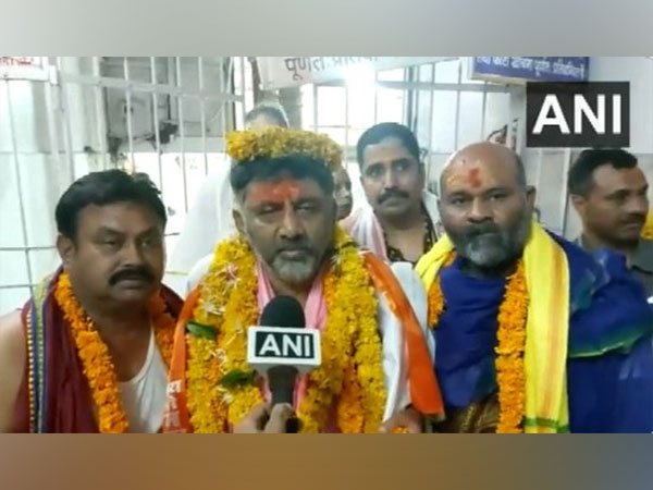 Karnataka Deputy Chief Minister DK Shivakumar (Photo/ANI)