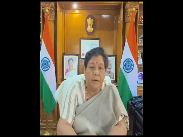 Manipur Governor Anusuiya Uikey. (Photo/ANI)