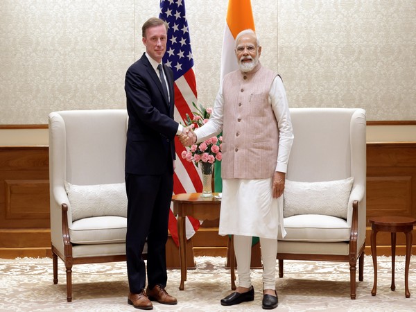 US NSA Jake Sullivan meets PM Modi in Delhi. (Photo: Twitter//