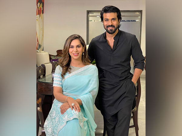 Ram Charan and Upasana Kamineni (Image source: Twitter)