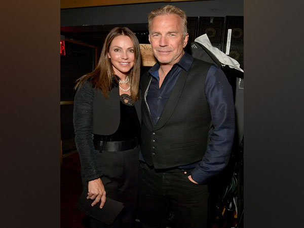 Kevin Costner and Christine Baumgartner (Image source: Twitter)