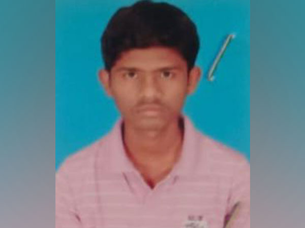 Housekeeping staff K Abhishek who died after getting trapped in service lift (Photo/ANI)