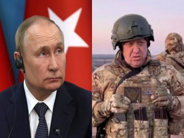 Russian President Vladimir Putin (File Photo) and Founder of Wagner private mercenary group Yevgeny Prigozhin. (Photo Credit - Reuters)