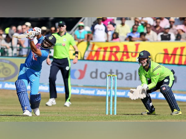 India and Ireland team in action. (Photo- ICC)