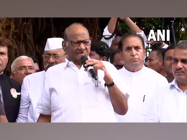 NCP chief Sharad Pawar (File Photo/ANI)