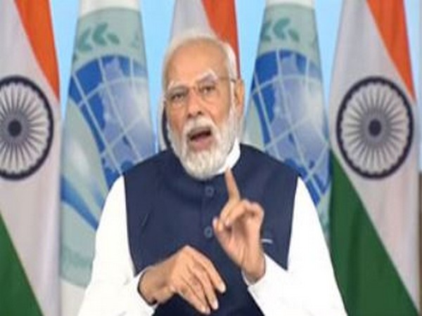 PM Modi virtually addressed the SCO summit (File Photo/ANI)