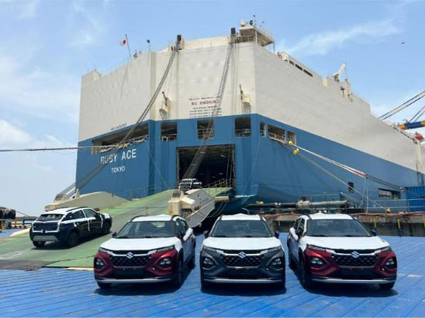 First batch of Fronx leaves India for destinations in Latin America, Middle East, and Africa (Image: Maruti)