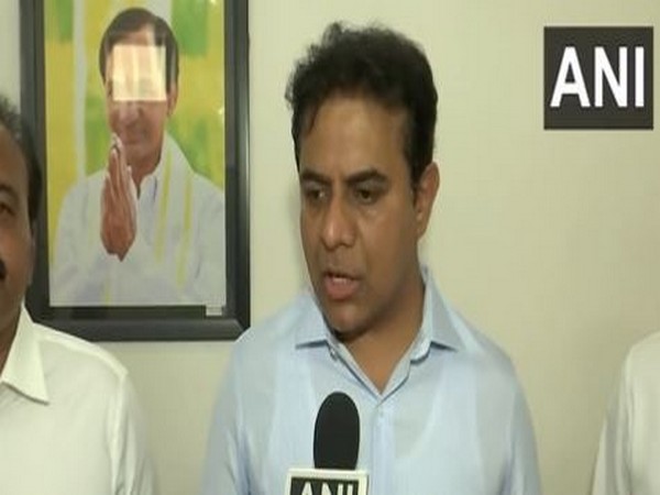 Telangana minister KT Rama Rao (File Photo/ANI)