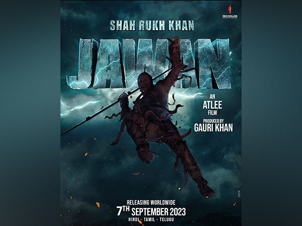 Jawan poster (Image source: Twitter)