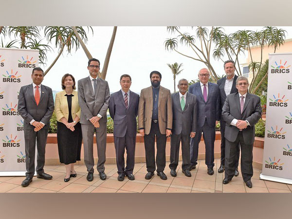 Secretary (ER) Dammu Ravi with other BRICS Sherpas (Image Credit: Twitter/@RusEmbIndia)