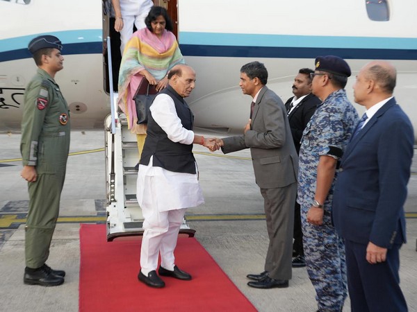 Defence Minister Rajnath Singh reaches Kuala Lumpur, Malaysia. (Photo: Twitter//@DefenceMinIndia)