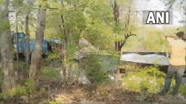 Visuals from the spot (Photo/ANI)